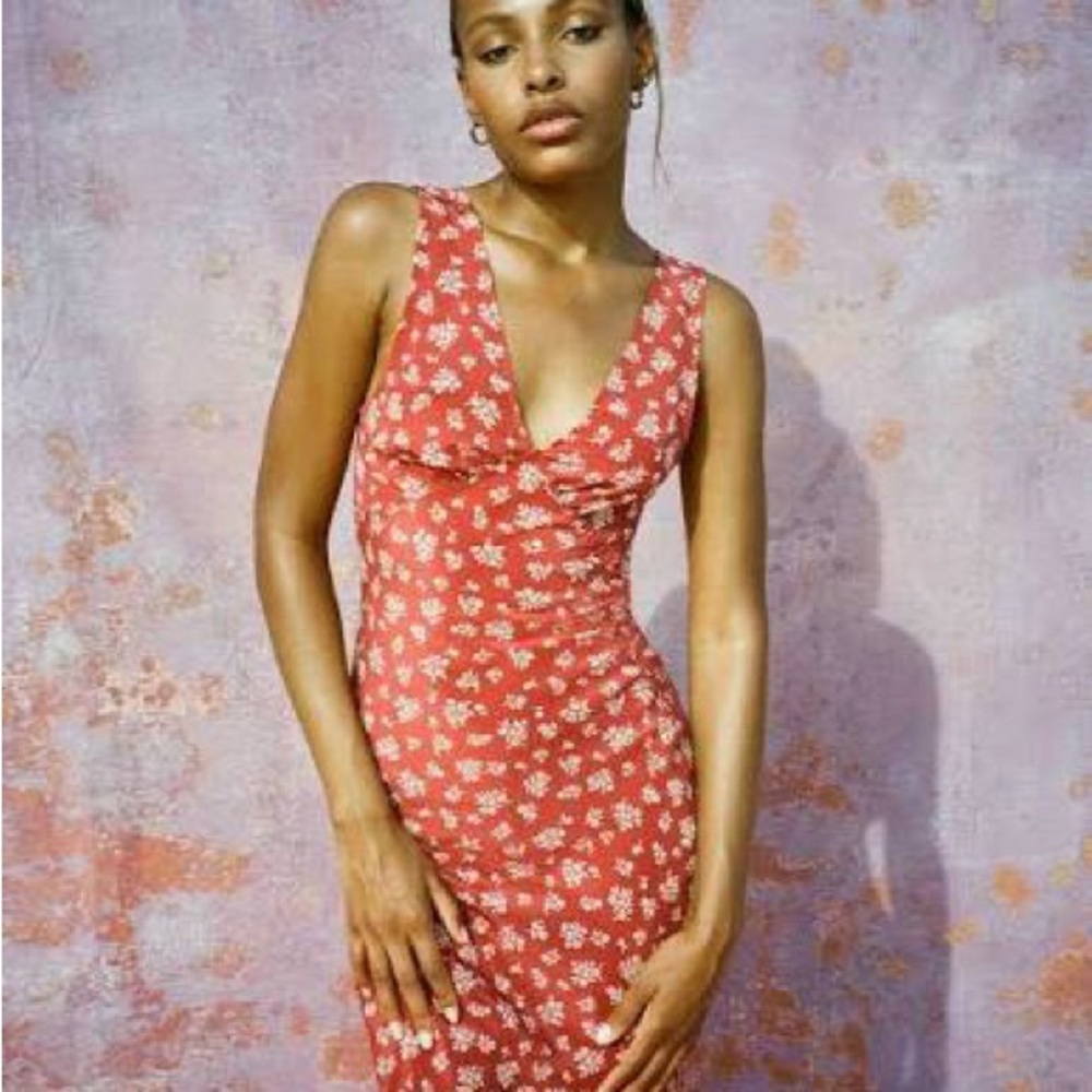 Realisation Par Stephanie Dress in saffron